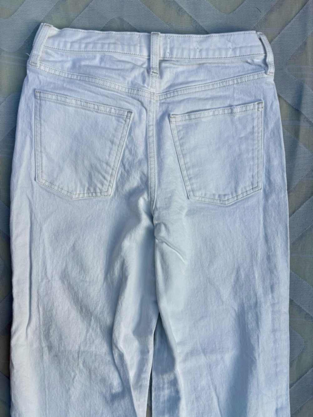 Universal Thread High Rise Wide Leg White Denim Jeans Size 6R NWOT - Picture 10 of 16